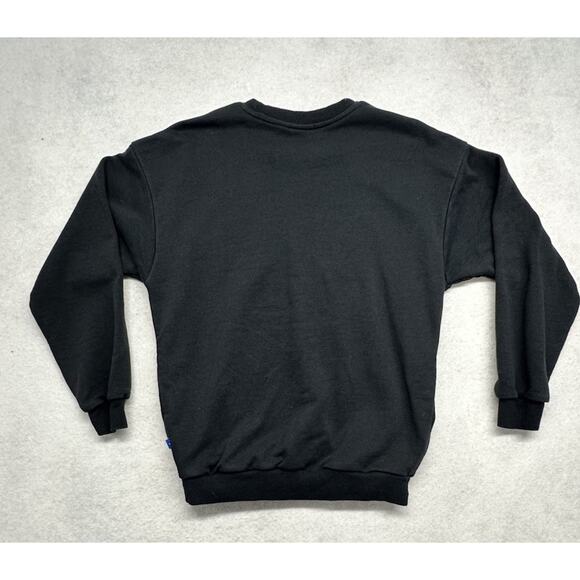 Adidas Crewneck Sweatshirt Mens XS Long Sleeve Pullover Pockets Trefoil Adult - Picture 8 of 8